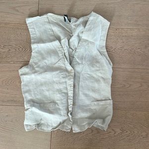 Linen Eileen fisher Vest